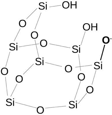 Complex Organic Matter Synthesis on Siloxyl Radicals in the Presence of CO